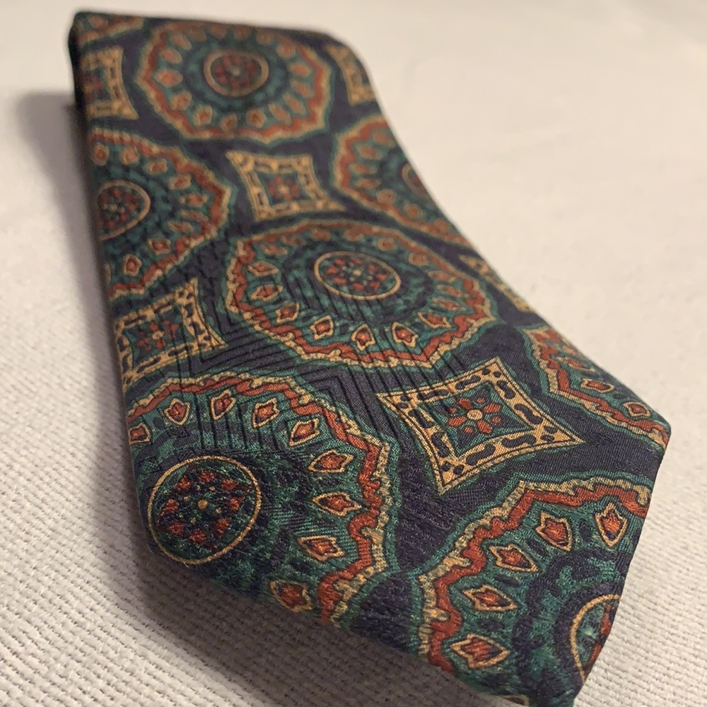 Fendi all silk vintage tie